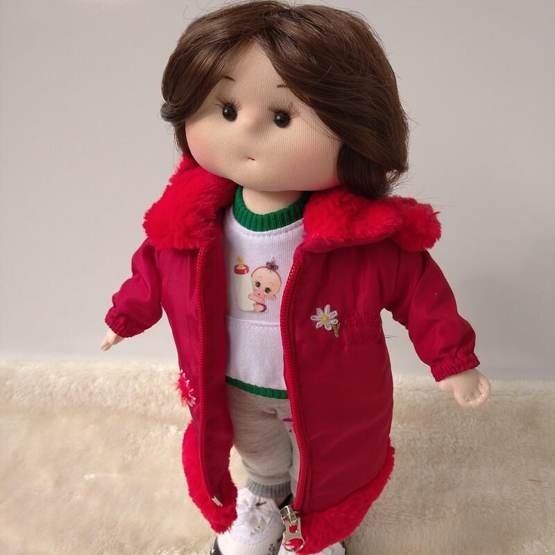 عروسک روسی خنگول دختر 30 سانتی مشابه عکس با لباسهای قابل تعویض و ارسال رایگان
