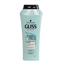 شامپو ضد ریزش مو گلیس مناسب موهای ضعیف و شکننده 500 میل (آبی)