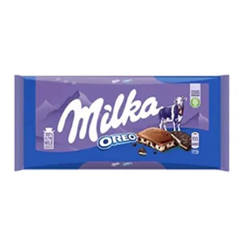 شکلات با طعم بیسکوییت اورئو میلکا Mika Oreo