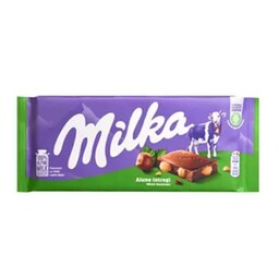 شکلات شیر فندوقی 90 گرمی میلکا Milka