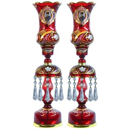 شمعدان های شاه عباسی پرفروشترین کارهای سال در رنگ بندی های مختلف ودر سایز های مختلف 