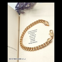 بدلیجات دستبند استیل زنانه طلایی رنگ ثابت مارک ژوپینگ کدکالا0212198318440