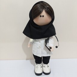 عروسک روسی دکتر وپرستار( ملیسا)در هر اندازه ومدل لباس ومویی قابل سفارش هست 