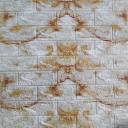 دیوارپوش فومی پشتچسبدار رگه طلایی ایرانی70در70 