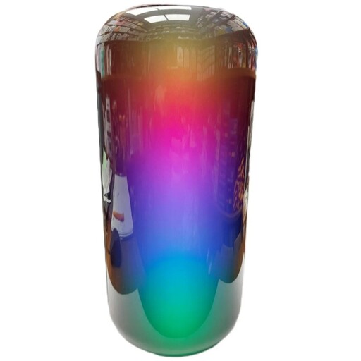 اسپیکر بلوتوثی پرتابل شیشه ای CS-3303 قابل حمل با رقص نور CS-3303
