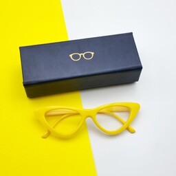 عینک طبی زنانه  گوچی رنگ زرد 