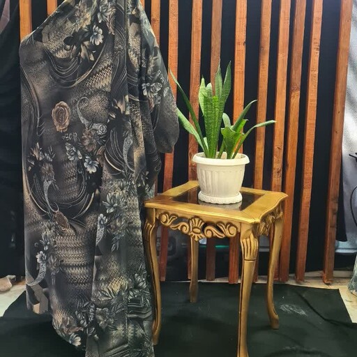 چادر میزبان هندی سه بعدی با ضمانت شست و شو و تضمین دوخت و کیفیت و هدیه حجاب صفری
