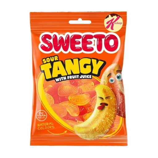 پاستیل ترش شکری سوییتو با ابمیوه طبیعی (100 گرم) sweeto

