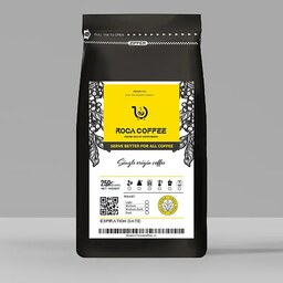 قهوه عربیکا برزیل ریو  250 گرم دان یا پودر قهوه اسپرسو تک خاستگاه خالص 