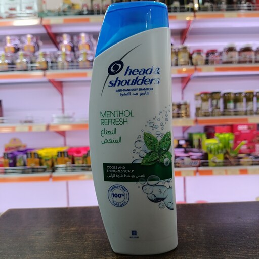 شامپو هد اند شولدرز عربی ضد شوره رایحه نعناع 400میل HEAD  SHOULDERS 