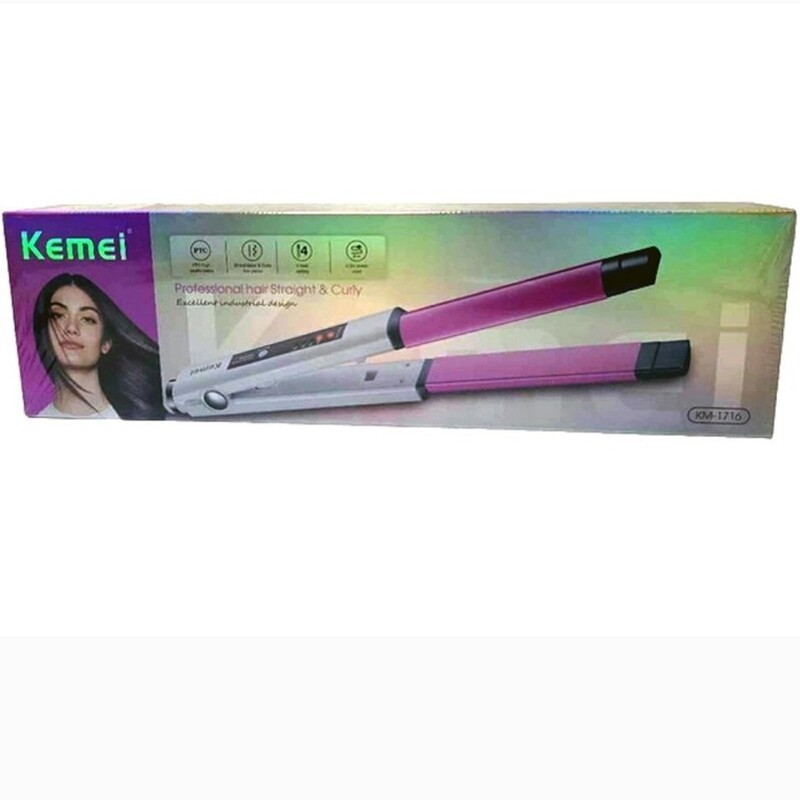اتو موی سر کمی Kemei Curling iron straightener KM-1716