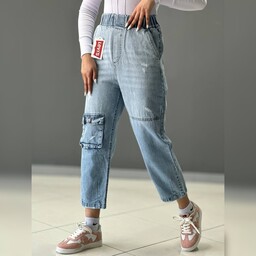 شلوار جین مام استایل دورکش شلوار جین زنانه مام استایل قد 90 سایز 38 تا 48 ارسال رایگان.،