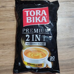 قهوه فوری ترابیکا پرمیوم بدون اضافه کردن شکر 20 ساشه 2 در 1 خارجی اصل