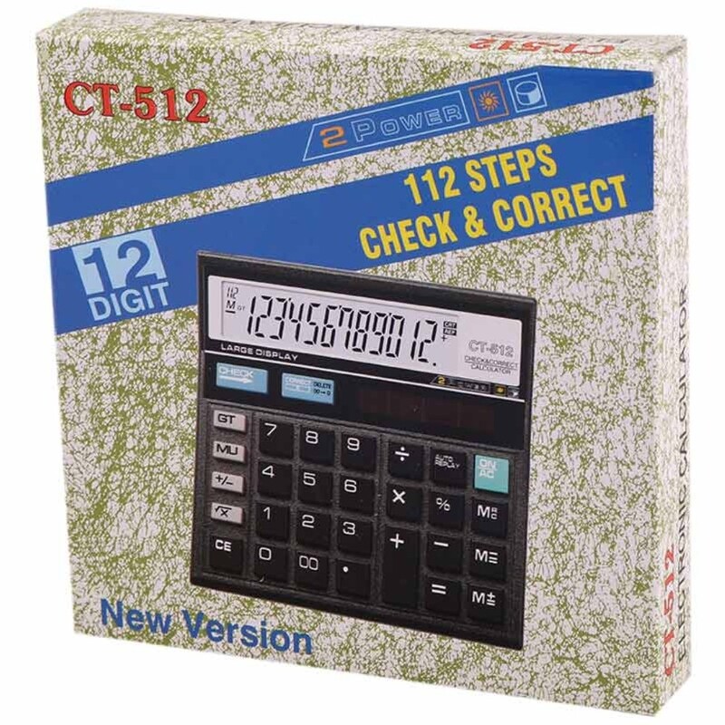 ماشین حساب CT-512 ماشین حساب مدل CT-512