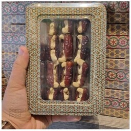 خرما پیارم با مغز بادام هندی (20 عددی)