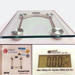 ترازو وزن کشی دیجیتال سارینا وزن کشی تا 180(ارسال رایگان) کیلوگرم