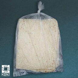 نایلکس بسته بندی نان لواش سایز 60 در 80 سانتیمتر (کیسه 25 کیلویی) کد KSP-003-Transparent-6080 