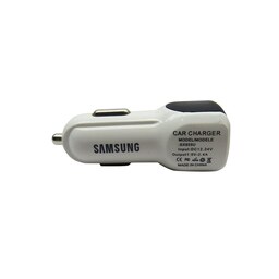 شارژر فندکی با خروجی دو پورت 1A  2.1A USB