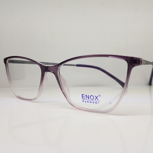 عینک طبی زنانه شیشه ای برند ENOX
