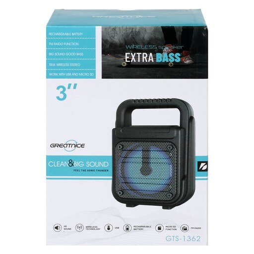 اسپیکر بی سیم مارک  EXTRA BASS مدل GTS-1362