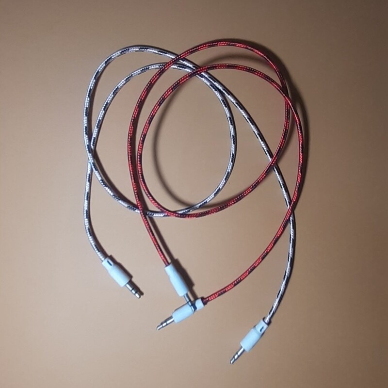 کابل رابط استریو  AUX به طول 1 متر در رنگ های مختلف