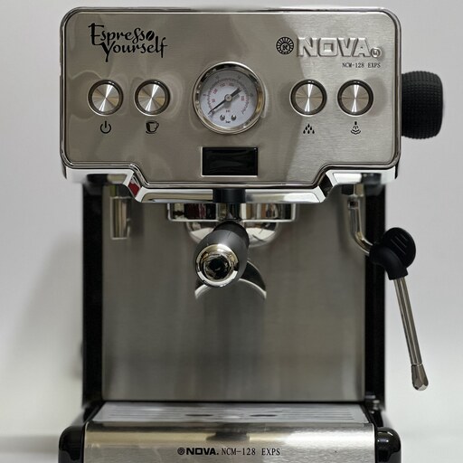 قهوه ساز  نوا 128 با قدرت 1450وات و 15بار قدرت بخار
