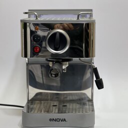 قهوه ساز  نوا 140با قدرت 1000وات و قدرت بخار 15 بار  واقعی