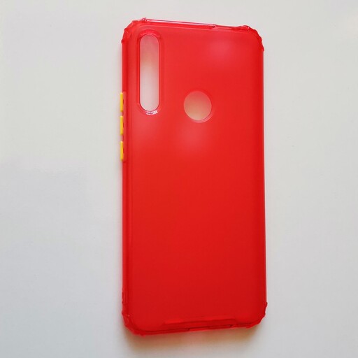 قاب ژله ای رنگی درجه یک دکمه رنگی گوشی هوآوی Y9 prime 2019 و Honor 9x