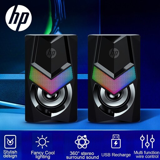 اسپیکر رومیزی 2 تیکه برند اچ پی مدل HP DHE 6000