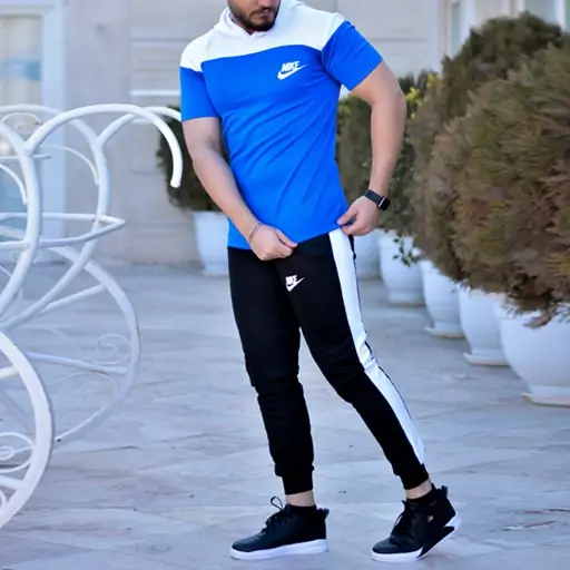 تیشرت و شلوار کلاهدار NIKE مدل Fidar فقط سایزلارج