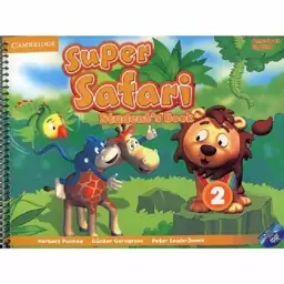 امریکن سوپر سفری جلد دوم به همراه سی دی آموزشی  American Super Safari 2