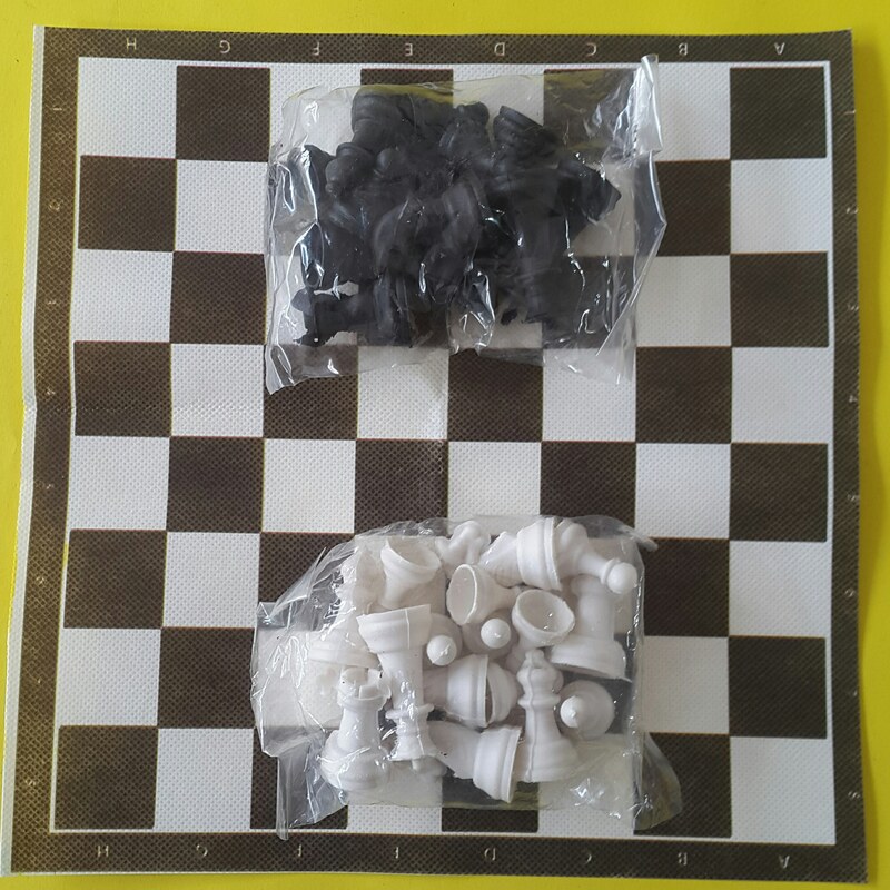 بازی شطرنج جعبه مقوایی