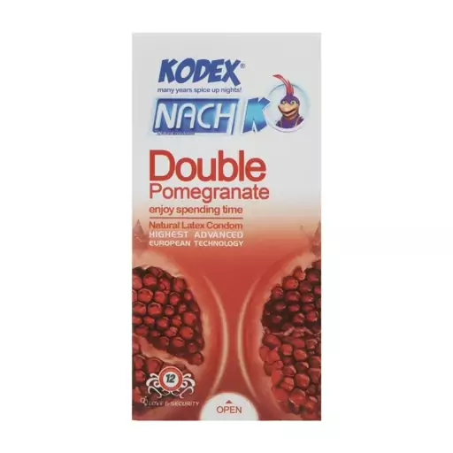 کاندوم تنگ کننده دابل اناری ناچ کدکس 12 عددی ا Kodex Double Pomegranate