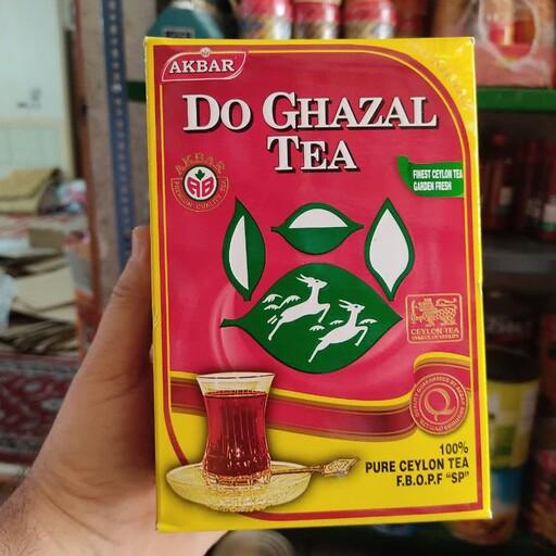 چای خارجی اصل دو غزال سریلانکا 500 گرمی تاریخ جدید بدون اسانس