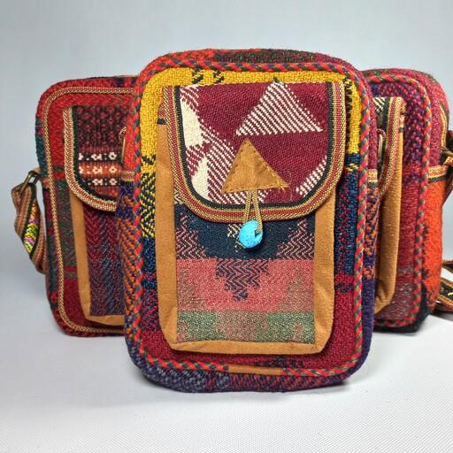 کیف سنتی زنانه جنس ازگلیم و جاجیم دستبافت