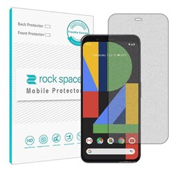 گلس صفحه نمایش و پشت گوشی ضدضربه مات مخصوص  گوگل Pixel 4 XL برند راک اسپیس   