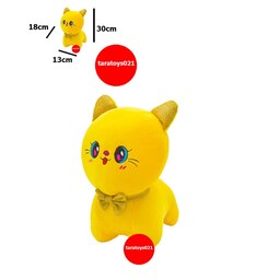1053- عروسک پولیشی گربه زرد