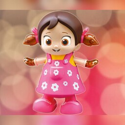 اسباب بازی عروسک دختربچه شاد موزیکال و چراغدار