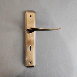 دستگیره درب چوبی 1114 طلایی کلیدی  مخصوص درب  اتاق