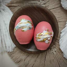 تخم مرغ رنگی سفالی 