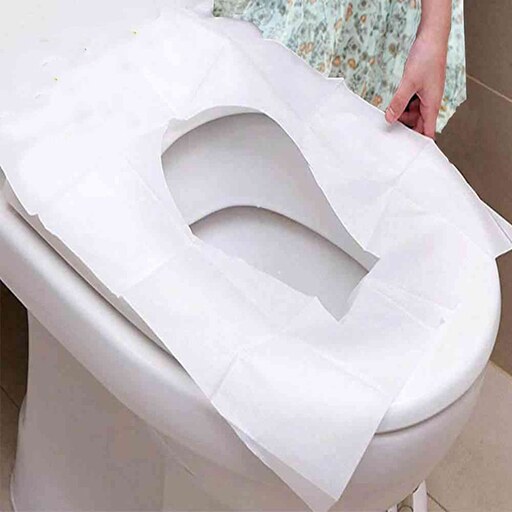 روکش توالت فرنگی یکبار مصرف 6عددی