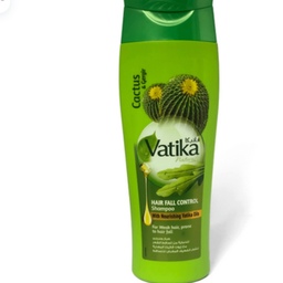 شامپو تقویت کننده مغذی موی کاکتوس واتیکا عربی اصلی  Vatika Cactus Gergir Hair Fall Control Shampoo 400ml