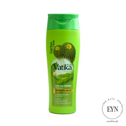 شامپو تقویت کننده مغذی موی کاکتوس واتیکا Vatika Cactus Gergir Hair Fall Control Shampoo 400ml 