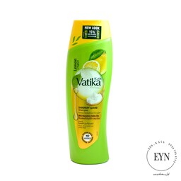 شامپو ضد شوره لیمو و ماست واتیکا Vatika Naturals Dandruff Guard Shampoo Enriched With Lemon and Yoghurt 400ml