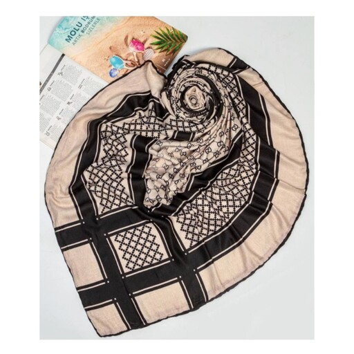 روسری نخی،قواره 140،چهارفصل،در 6رنگ زیبا