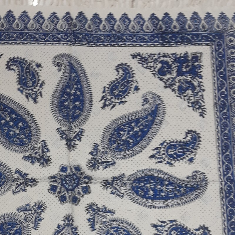 رومیزی و سفره قلمکار اصفهان یک متر