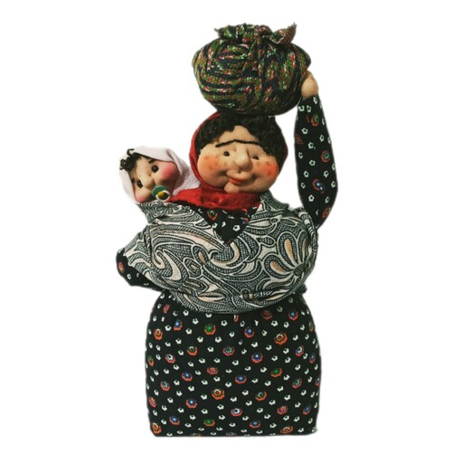 عروسک سنتی دستدوز ننه ی قُلی    