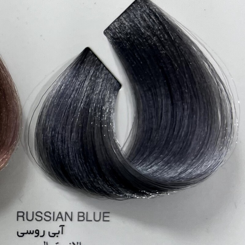 رنگ آبی روسی،رنگ مو کاترومر بدون آمونیاک و اکسیدان