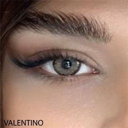 لنز رنگی قهوه ای دور دار یونیک valentino