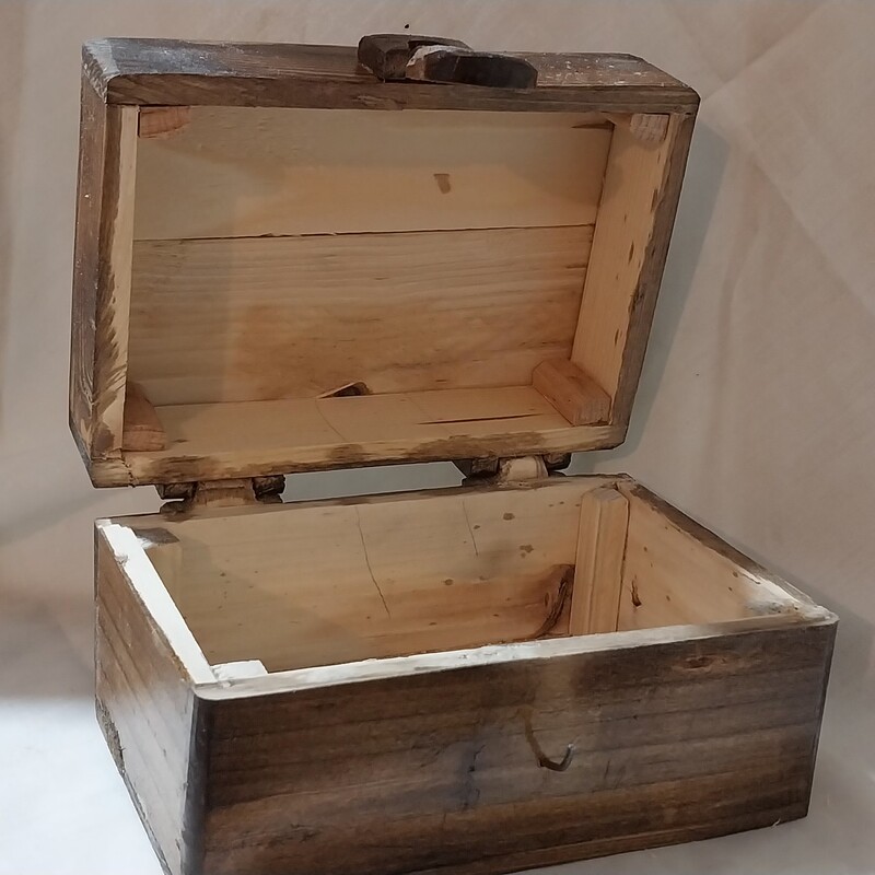 جعبه صندوقچه چوبی لولا و قفل منحصر بفرد محکم و چوبی 